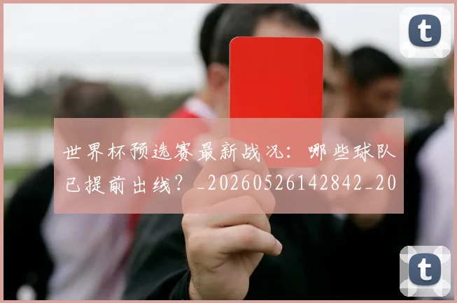 世界杯预选赛最新战况:哪些球队已提前出线?_20260526142842_20260607160505